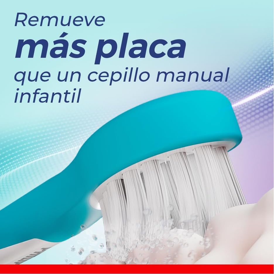 Philips Colgate Cepillo Dental Eléctrico SonicPro Kids Funcional con App | Seguro y Suave para los Dientes de los Niños, Remueve Más Placa que un Cepillo de Dientes Manual