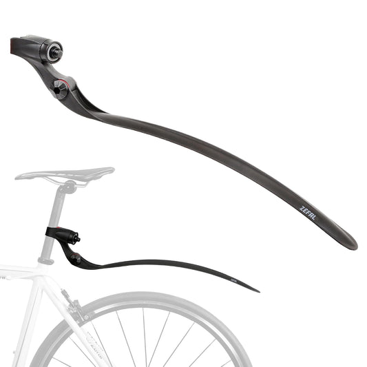 Guardabarros ZEFAL Swan R Trasero 700c Plástico Negro