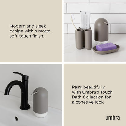 Umbra Touch - Dispensador de jabón, Gris (Grey)