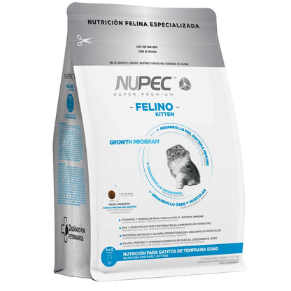 Nupec Alimento Seco para Gatito, 1.5 kg, 1 Pack