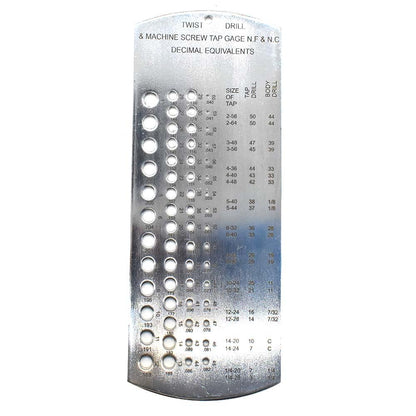 Big Horn 19259 Drill Gage Set, 3 piezas