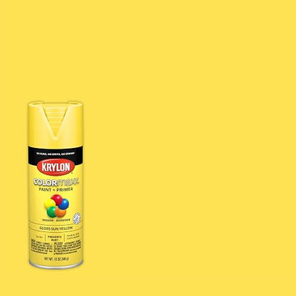 Krylon ColorMaxx Pintura Premium en Aerosol Amarillo Sol