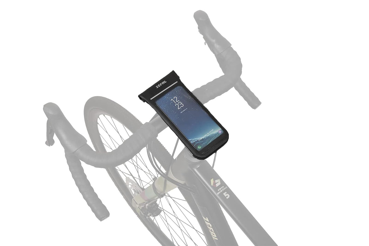 Zéfal Soporte para Smartphone Z Console Dry L Soporte al Manubrio + Funda Protectora
