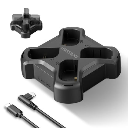 NEEWER Baterías de Repuesto LP-E6P con Cargador USB Doble - Cargador