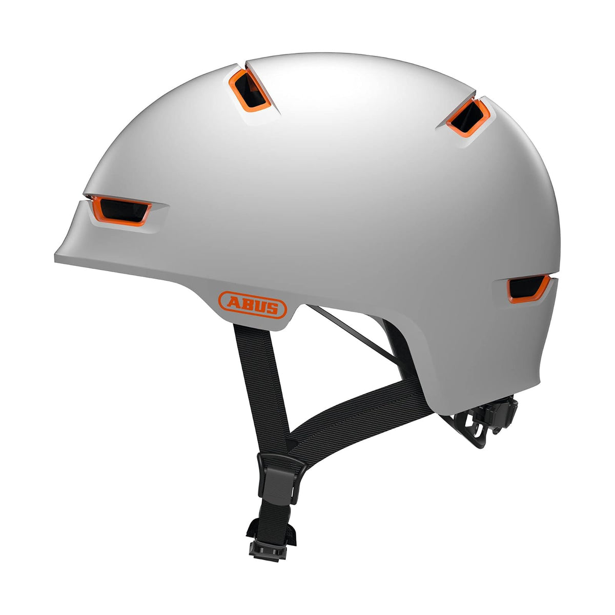 ABUS Stadthelm Scraper 3.0 Ace - Robuster Fahrradhelm für den Stadtverkehr - für Damen und Herren - M (54-58 cm) - Blanco (polar matt)