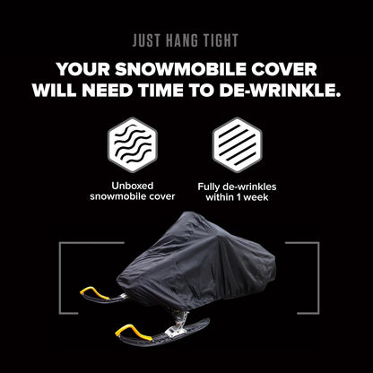 Budge Sportsman - Funda para Motos de Nieve, Impermeable y Resistente a los Rayos UV, protección Resistente, se Adapta a Motos de Nieve de hasta 130 Pulgadas de Largo x 51 Pulgadas de Ancho x 48