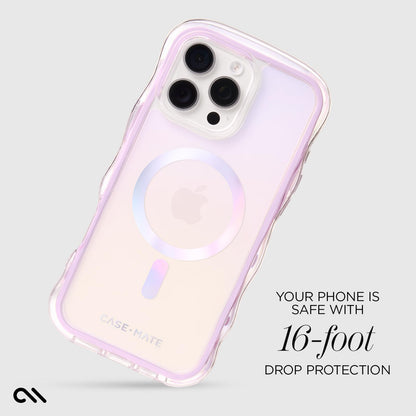 Case-Mate - Funda de jabón para iPhone 16 Pro MAX [Compatible con MagSafe] - Elegante Funda para teléfono con protección contra caídas de 12 pies, Cubierta magnética Premium para iPhone 16 Pro MAX