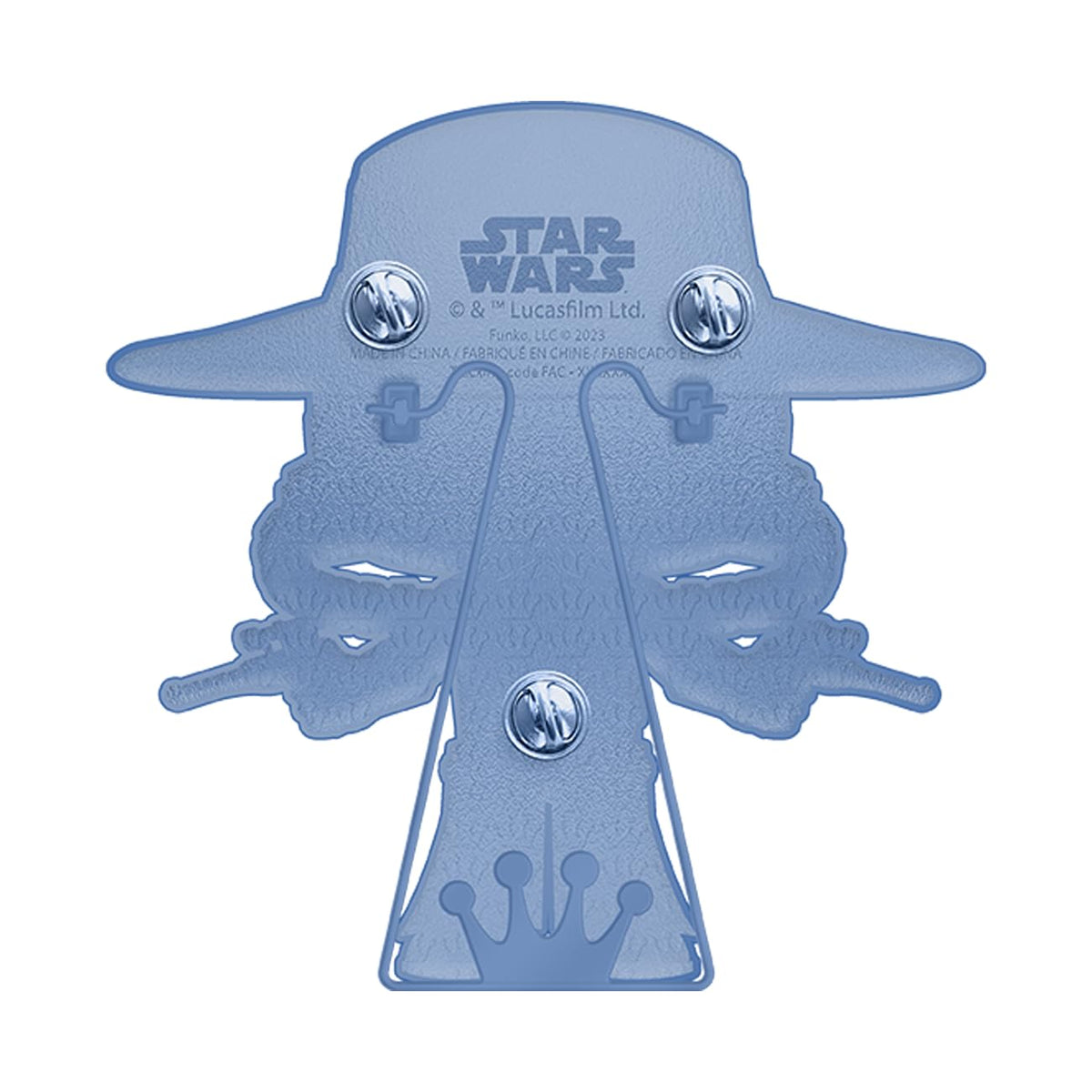 Funko Star Wars: Clone Wars Large Enamel Pin - Cad Bane | Mercancía Oficial de Ciencia Ficción - Juguete Coleccionable - Idea de Regalo de Cumpleaños para Fans y Coleccionistas