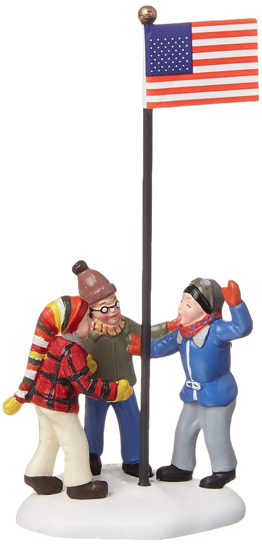Department 56 A Christmas Story Village Triple Dog Dare, 4.375 Pulgadas, Multicolor