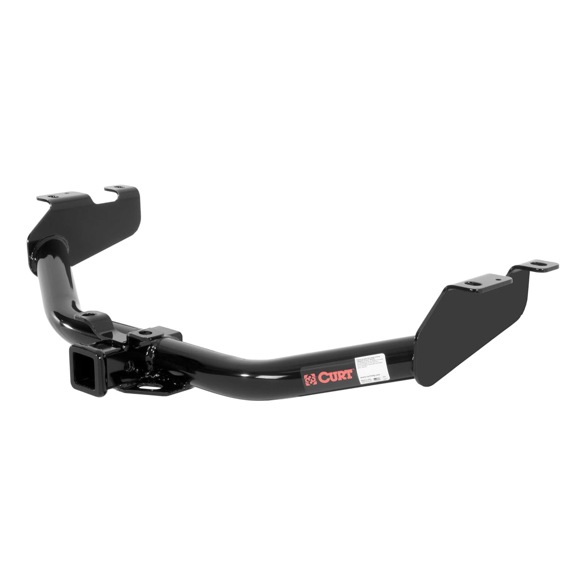 CURT Enganche de Remolque Clase 3 con Receptor de 2 in 13322 para Chevrolet Silverado/GMC Sierra 1500-2500, Negro