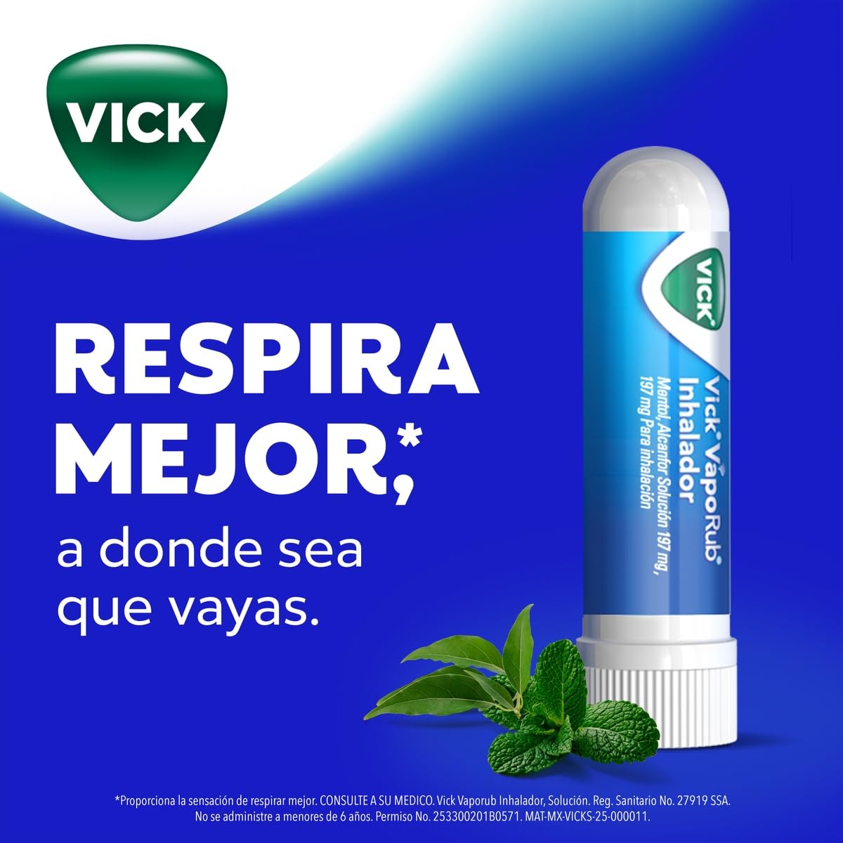 Vicks Vick Vaporub 2 Inhaladores
