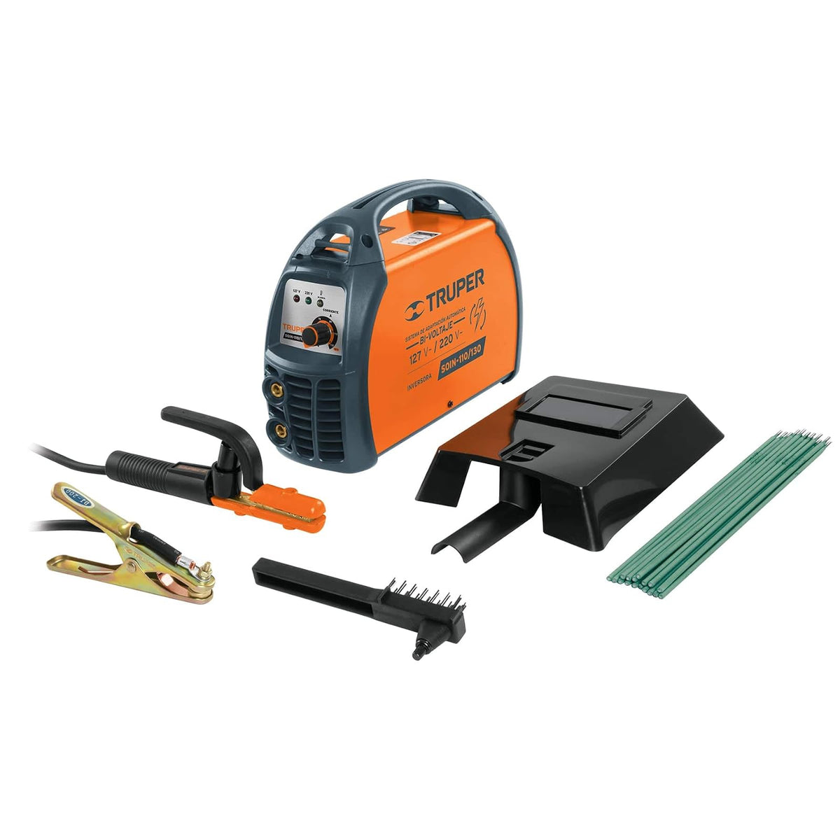 Truper SOIN-110/130, Soldadora inversora bi-voltaje 130 A, 127 V/220 V