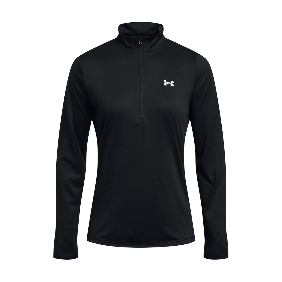 Under Armour Tech top con cierre para mujer - Negro - M