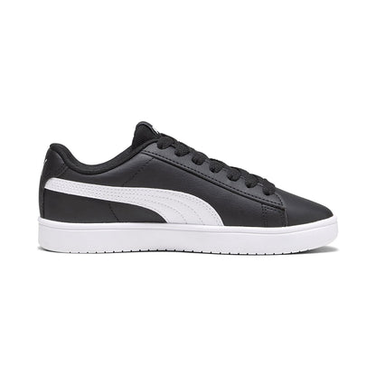 PUMA, Tenis Casuales Rickie Classic JR, Unisex, Blanco, Talla 24