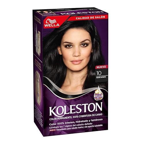 Koleston Tinte Permanente 10 Negro Infinito (Paquete de 3)