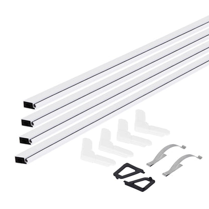 M-D Building Products 14104 Pantalla x 36" Blanco (5/16") Marco Kit