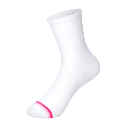 Hanes Crew Socks, Super Value 12-pack School Or Uniform Socks for Girls, Assorted Colors Calcetines Niñas