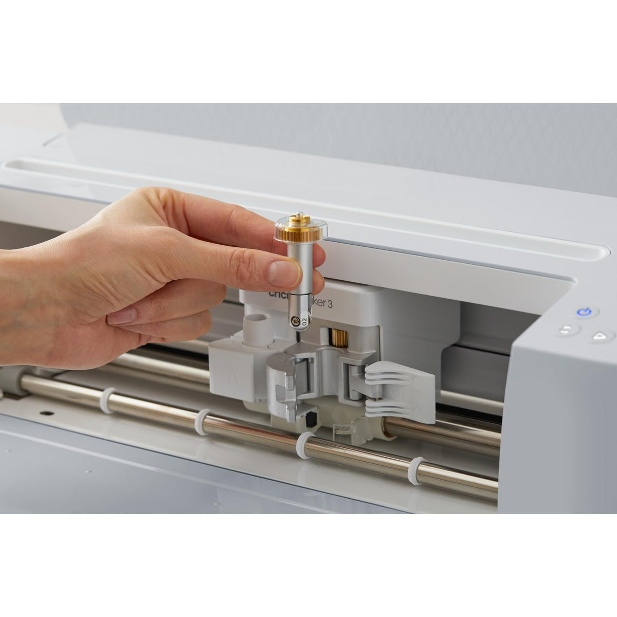 Cricut Maker Tools - Herramientas y carcasas para uso con máquina de Cricut, Rueda de ranurado simple, 1, 1