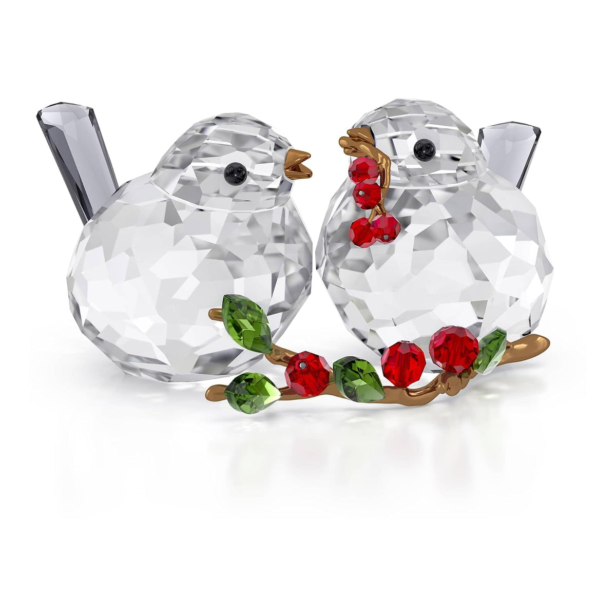 Swarovski Idyllia Pareja de Aves y Bayas