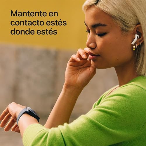Apple Watch SE 3 GPS Caja de Aluminio Blanco Estelar de 40 mm y Correa Deportiva Blanco Estelar M/L (Smartwatch). Registro de Entrenamientos, Seguimiento del sueño, monitoreo de frecuencia Cardiaca