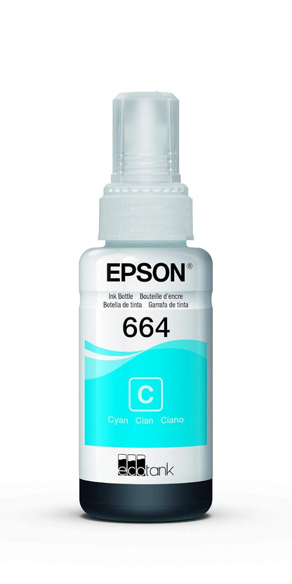 Epson Ecofit Botella de Tinta Color Cian T664