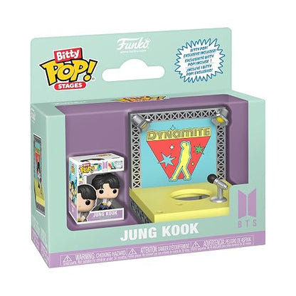 Funko Pop! Bitty Stages: BTS - Dynamite - Jung Kook - Collectable Vinyl Figure - Gift Idea - Official Merchandise - Toys for Kids & Adults - KPOP Fans