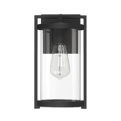 Hunter Fan, Colgante de pared Astwood Negro Mate para Exterior 1 Luz 12 pulgadas
