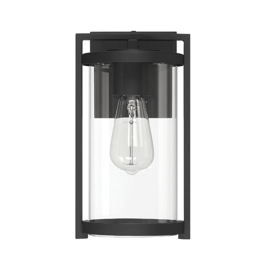 Hunter Fan, Colgante de pared Astwood Negro Mate para Exterior 1 Luz 12 pulgadas