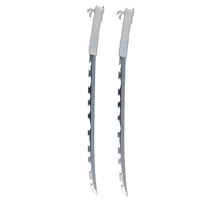 Accesorio Oficial Demon Slayer, Set de Espadas Dobles de Inosuke, Miden 66 cm