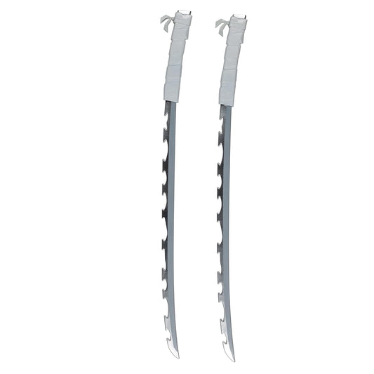 Accesorio Oficial Demon Slayer, Set de Espadas Dobles de Inosuke, Miden 66 cm