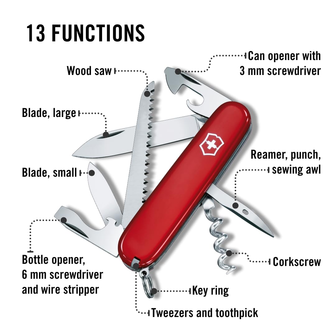 Victorinox Camper Swiss Army Pocket Knife