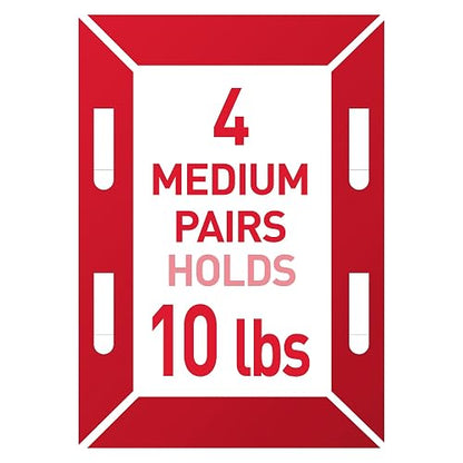 Command Picture Hanging Tiras, tamaño mediano, Blanco, 16 Pairs, Blanco