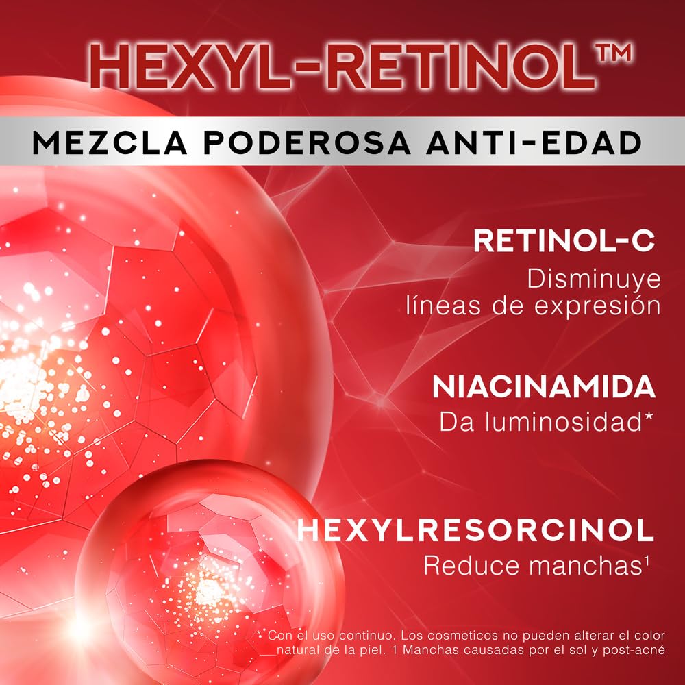 POND'S Sérum Facial Age Miracle Ultimate Youth con Hexyl-Retinol para una piel más firme, luminosa y joven, disminuye las líneas de expresión y las manchas 30 ml