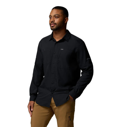 Columbia Silver Ridge Utility Lite Manga Larga Camisa de Senderismo para Hombre