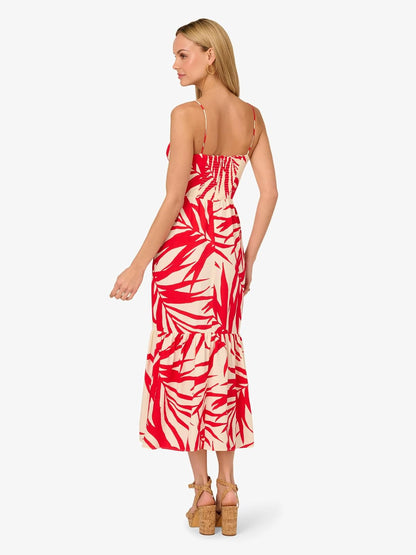 Adrianna Papell Vestido Midi Estampado VestidoMujer
