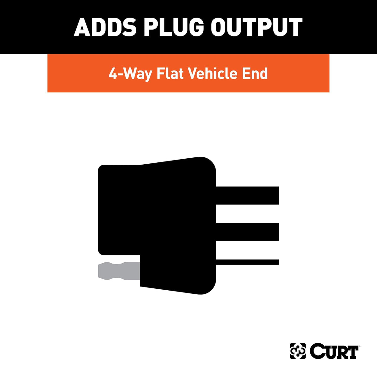 CURT 55384 - Arnés de Cableado para Remolque de 4 Pines USCAR