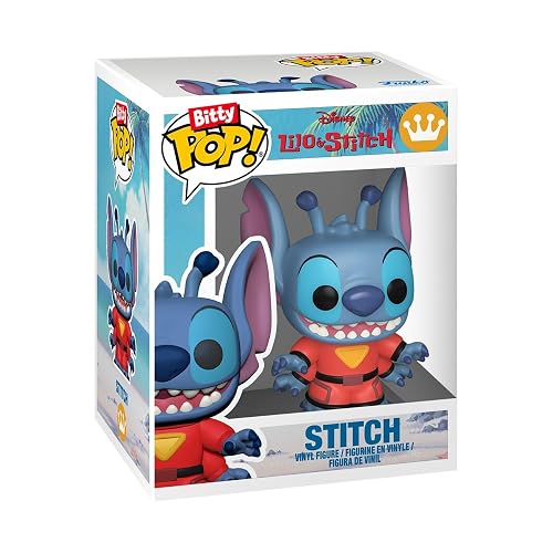 Funko Bitty Pop! Ride: Disney Lilo & Stitch - Stitch with The Red One | Mercancía Oficial de Cartoon/Animation - Juguete Coleccionable - Idea de Regalo de Cumpleaños para Fans y Coleccionistas
