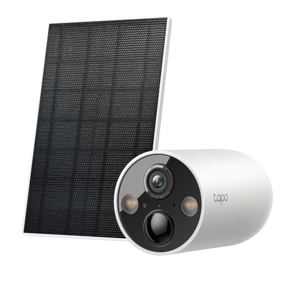TP-Link Tapo TC85 Kit Kit de cámara de Seguridad con Panel Solar