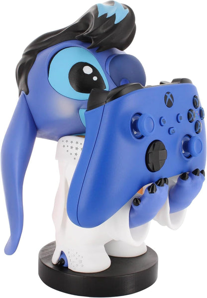 Cableguys Exquisito Gaming: Lilo & Stitch: Elvis Stitch - Driver de Juego Original y Soporte para teléfono, Soporte para Dispositivos, Figura con Licencia de Disney Classics