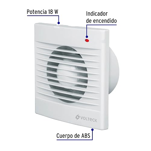 Volteck EXA-4B, Extractor de aire 4"