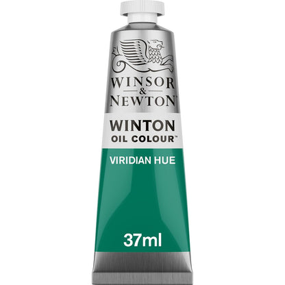 Winsor & Newton Winton Pintura al Óleo, Tubo de 37 ml - Tubo de 37 ml - Verde (Viridian Hue 696)