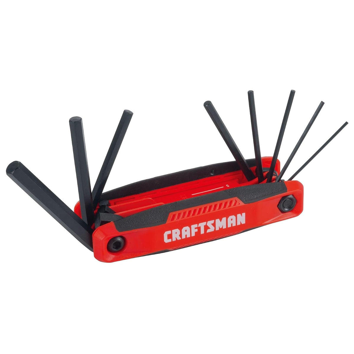 CRAFTSMAN CMHT26007 - Juego de llaves hexagonales métricas, plegables, 8 llaves