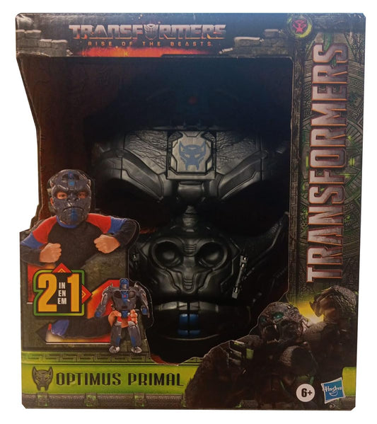 Transformers: Rise of The Beasts Bumblebee - Máscara 2 en 1