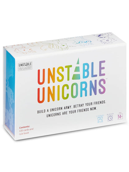 TeeTurtle Unstable Unicorns, Mini Caja Sorpresa de Vinilo - Juego base de unicornios inestables - Animal