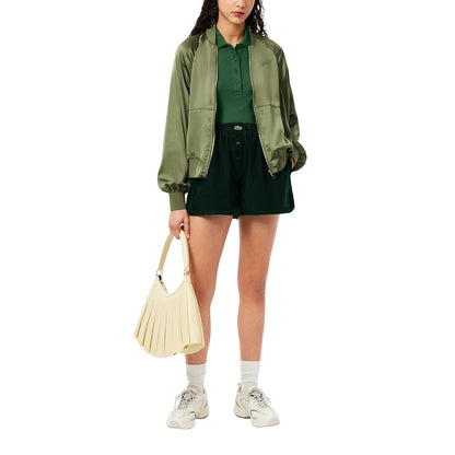 Lacoste L.12.D - Polo de algodón Acanalado para Mujer
