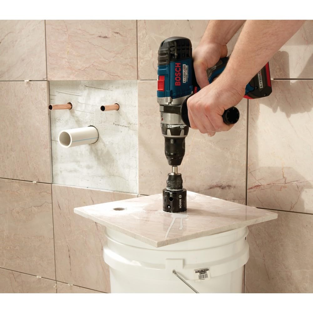 BOSCH - HDG316 3-1/16 pulgadas Sierra de diamante, color negro