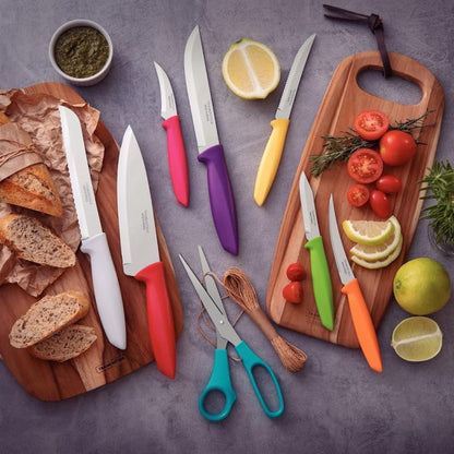 TRAMONTINA - Juego de Cuchillos de Cocina Plenus, para Servir, 8 Piezas, Color Multicolor