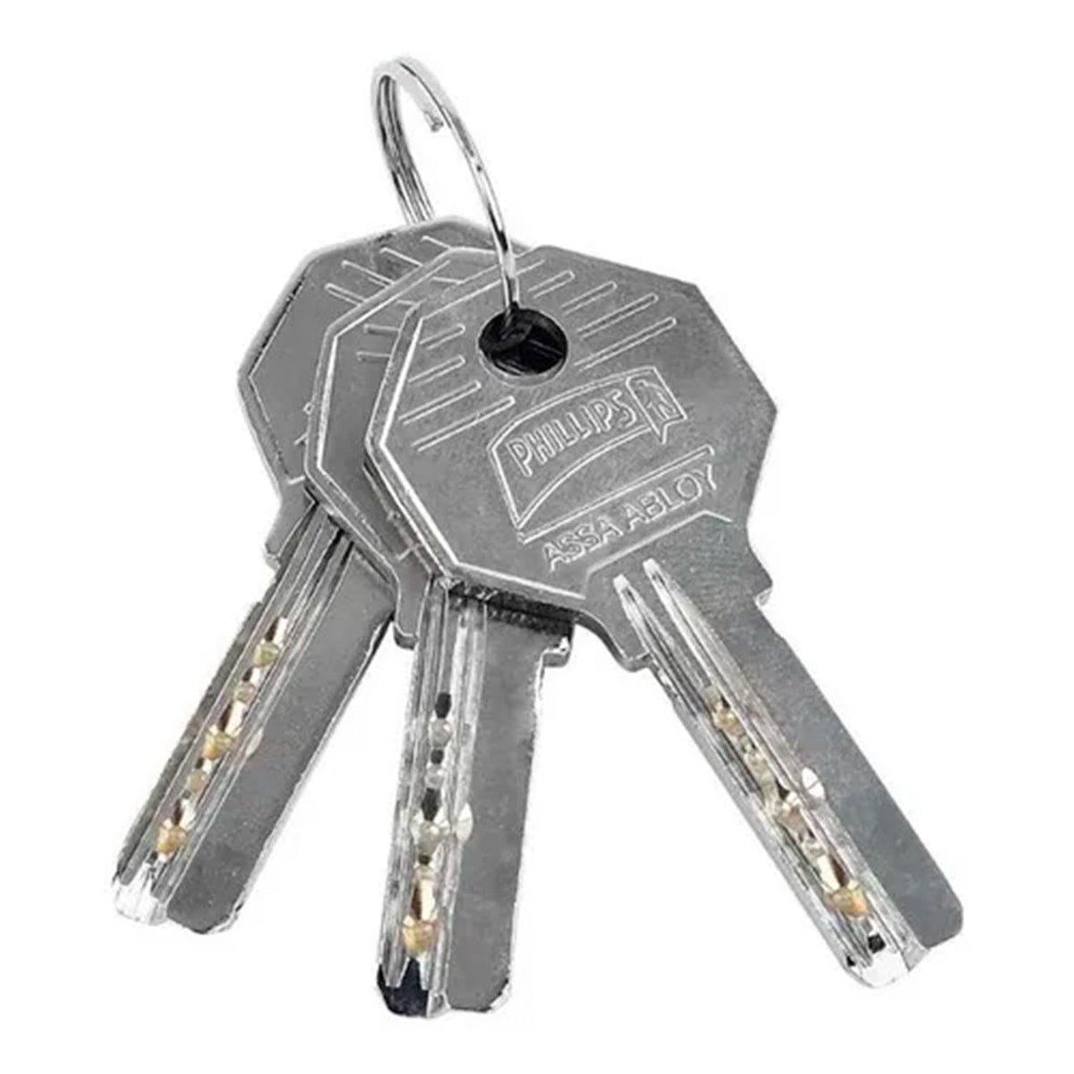 Phillips Gatillo Venecia Alta Seguridad Latón Antiguo Puertas Derecha/Izquierda