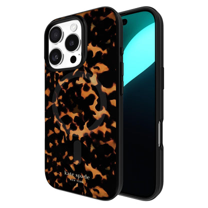 Kate Spade New York Funda para iPhone 16 Pro, Compatible con MagSafe - Tortoise
