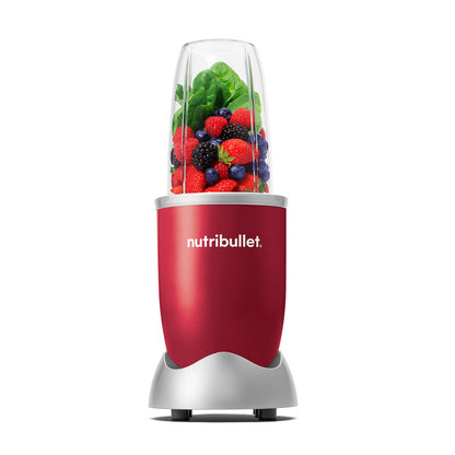 Nutribullet NBR-0804R-DL Personal Blender Plateado 6 piezas, 600W, Rojo